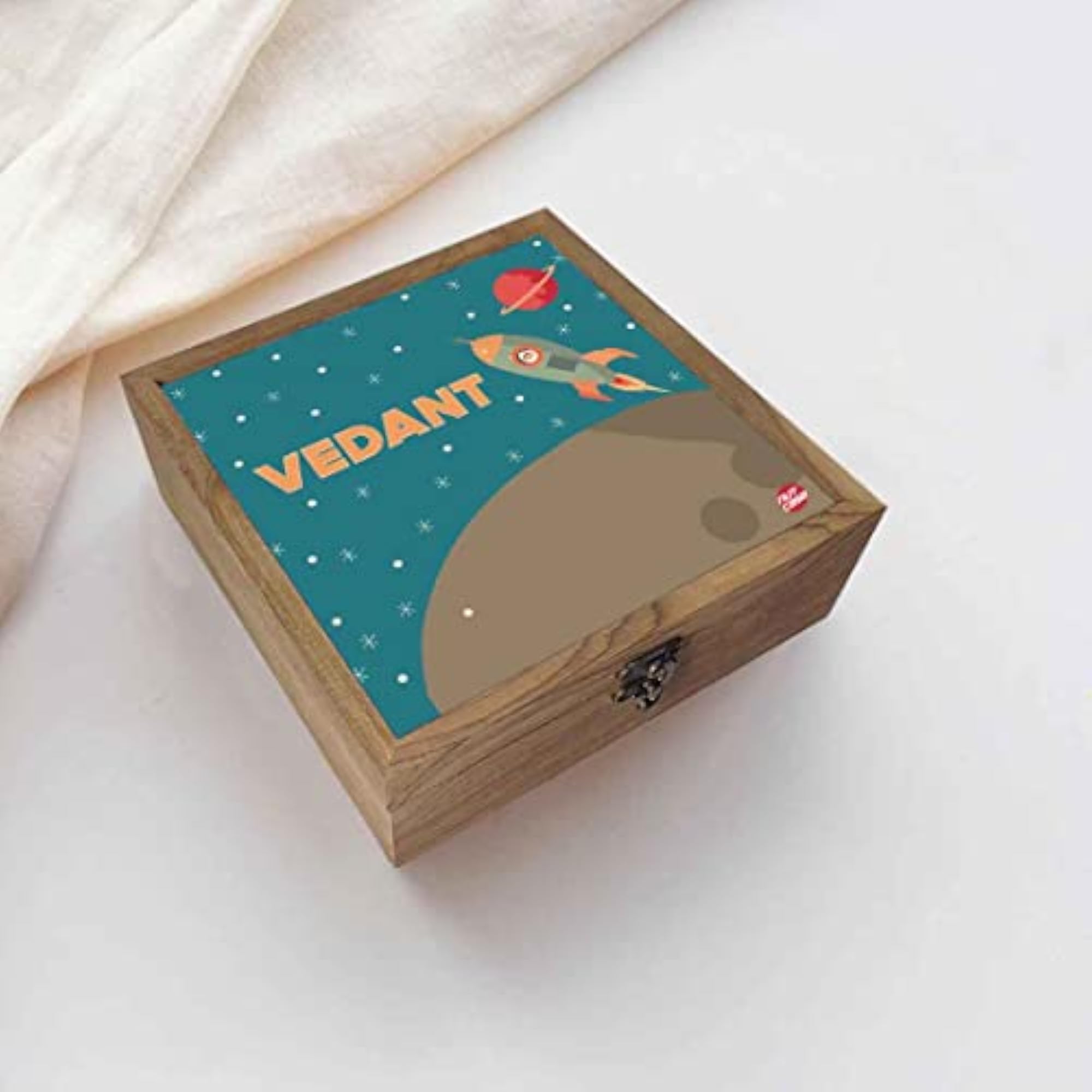 Personalized Wooden Jewellery Box Organizer, Customized Gift